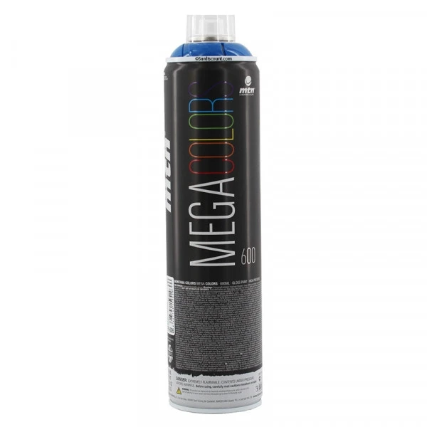 Peinture DecoSpray Bombe De Peinture Mega 600ml - Bleu Foncé - Mtn 3 Peinture DecoSpray Bombe De Peinture Mega 600ml - Bleu Foncé - Mtn