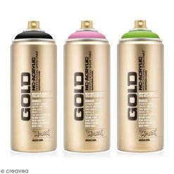 Peinture Acrylique Spray Bombe De Peinture Montana GOLD - 400ml
