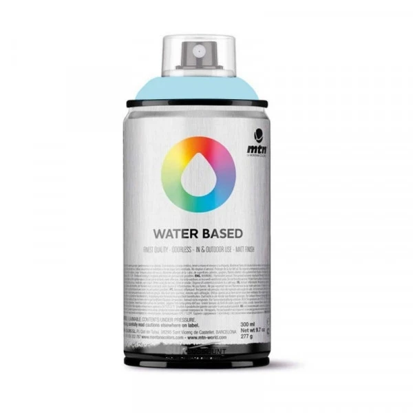 Peinture DecoSpray Bombe De Peinture MTN Water Based - Bleu Pâle 3 Peinture DecoSpray Bombe De Peinture MTN Water Based - Bleu Pâle