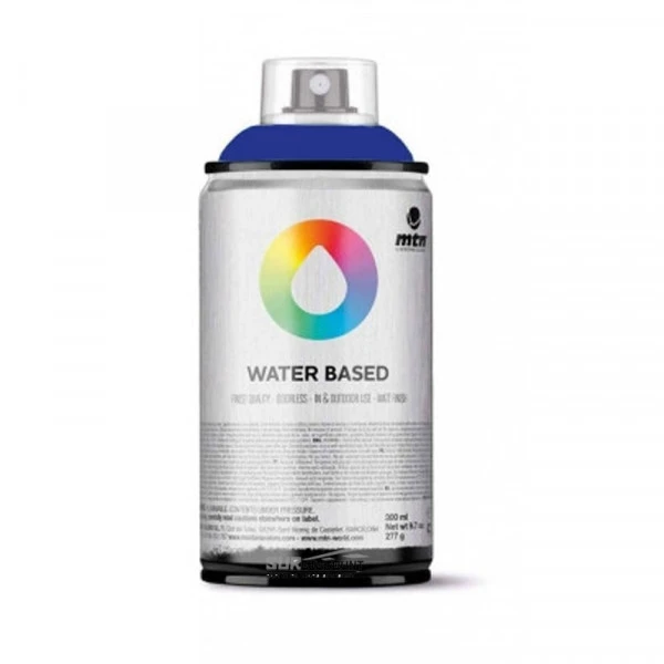 Peinture DecoSpray Bombe De Peinture MTN Water Based - Bleu Primaire Foncé 3 Peinture DecoSpray Bombe De Peinture MTN Water Based - Bleu Primaire Foncé