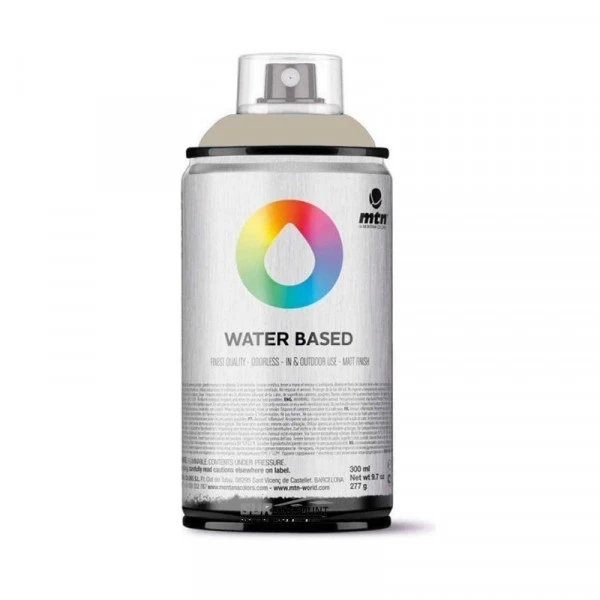Peinture DecoSpray Bombe De Peinture MTN Water Based - Gris Chaud Moyen 3 Peinture DecoSpray Bombe De Peinture MTN Water Based - Gris Chaud Moyen