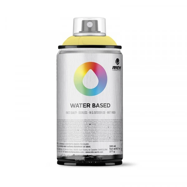 Peinture DecoSpray Bombe De Peinture MTN Water Based - Jaune Clair 3 Peinture DecoSpray Bombe De Peinture MTN Water Based - Jaune Clair