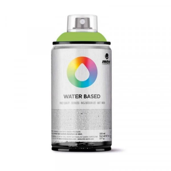 Peinture DecoSpray Bombe De Peinture MTN Water Based - Jaune Vert Brillant Moyen 3 Peinture DecoSpray Bombe De Peinture MTN Water Based - Jaune Vert Brillant Moyen