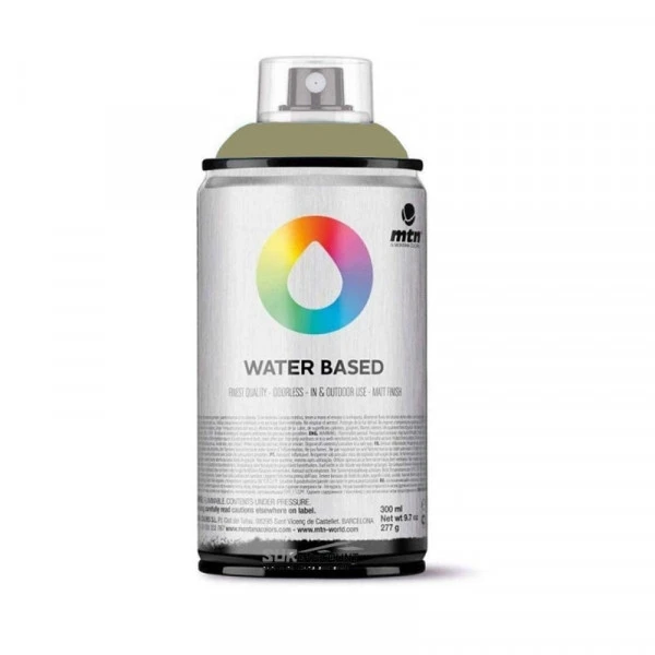 Peinture DecoSpray Bombe De Peinture MTN Water Based - Vert Gris 3 Peinture DecoSpray Bombe De Peinture MTN Water Based - Vert Gris