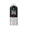 Peinture DecoSpray Bombe De Peinture Noir Goudron Mat Nitro 2G 400ml - Mtn -Creavea Shop bombe de peinture noir goudron mat nitro 2g 400ml mtn p
