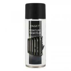 Peinture DecoSpray Bombe De Peinture - Noir Mat - Pour Radiateur - Décoration - 330ml - AMT