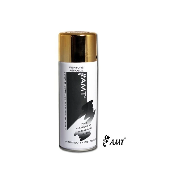 Peinture DecoSpray Bombe De Peinture Or 330ml - Amt 5 Peinture DecoSpray Bombe De Peinture Or 330ml - Amt – Image 3