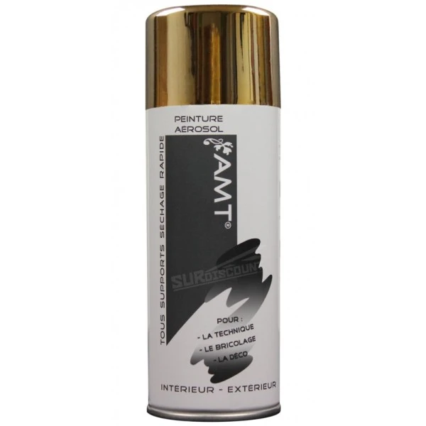 Peinture DecoSpray Bombe De Peinture Or 330ml - Amt 3 Peinture DecoSpray Bombe De Peinture Or 330ml - Amt