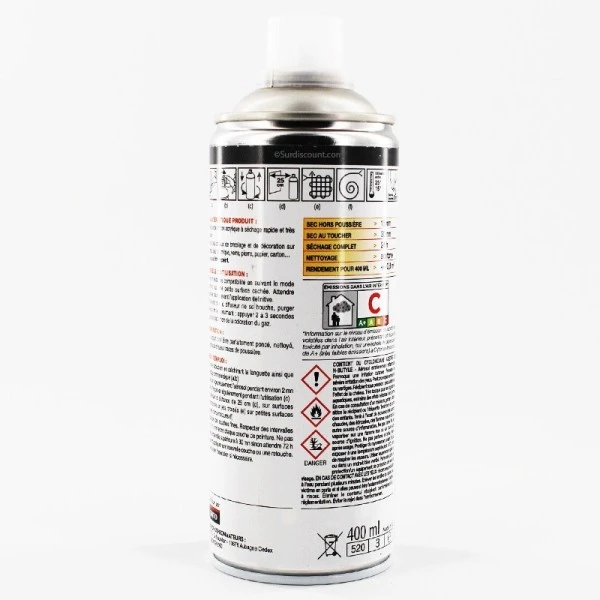 Bombe de peinture - or chrome - Sinto Sinto Ideespray Peinture DecoSpray Bombe De Peinture - Or Chrome - Sinto -Creavea Shop bombe de peinture or chrome sinto p 3
