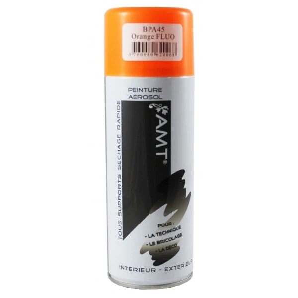 Peinture DecoSpray Bombe De Peinture - Orange Fluo - Amt 5 Peinture DecoSpray Bombe De Peinture - Orange Fluo - Amt – Image 3