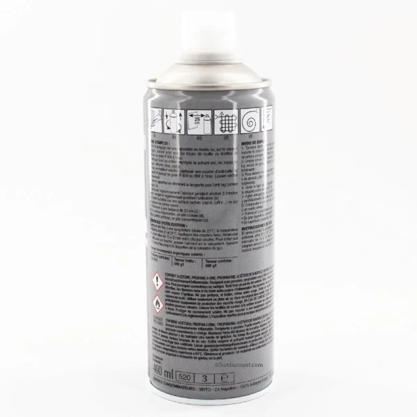 Sinto Ideespray Peinture DecoSpray Bombe De Peinture Pour Carrosserie - Antirouille Gris - Sinto 5 Sinto Ideespray Peinture DecoSpray Bombe De Peinture Pour Carrosserie - Antirouille Gris - Sinto – Image 3