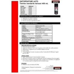 Sinto Ideespray Peinture DecoSpray Bombe De Peinture Pour Carrosserie - Apprêt Gris - Sinto -Creavea Shop bombe de peinture pour carrosserie appret gris sinto p 4