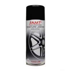 Peinture DecoSpray Bombe De Peinture Pour Jantes - Noir - Amt