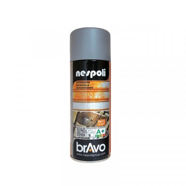 Peinture DecoSpray Bombe De Peinture Professionnelle Nespoli Antirouille - Gris 3 Peinture DecoSpray Bombe De Peinture Professionnelle Nespoli Antirouille - Gris