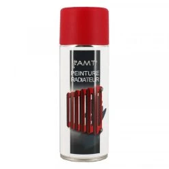Peinture DecoSpray Bombe De Peinture - Rouge Mat - Pour Radiateur - Décoration - 330ml - AMT