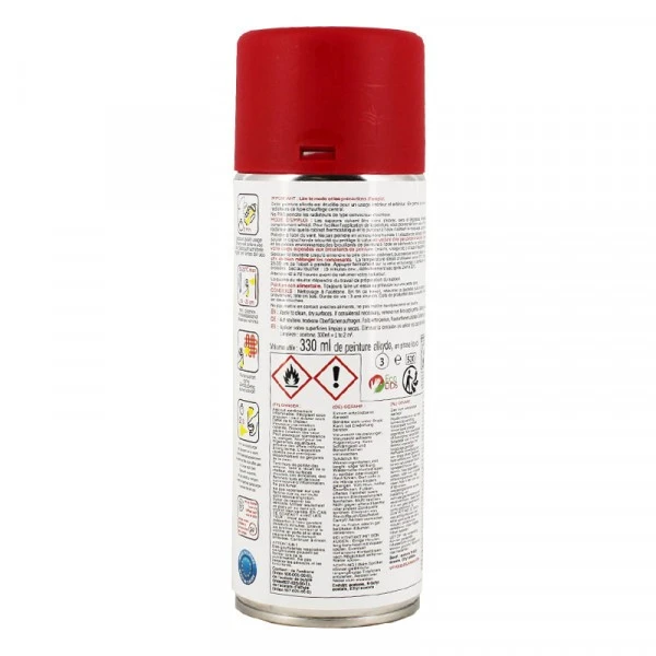 Peinture DecoSpray Bombe De Peinture - Rouge Mat - Pour Radiateur - Décoration - 330ml - AMT 5 Peinture DecoSpray Bombe De Peinture - Rouge Mat - Pour Radiateur - Décoration - 330ml - AMT – Image 3