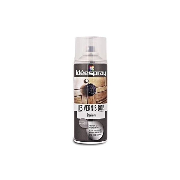 Bombe de peinture vernis incolore brillant bois - Sinto Sinto Ideespray Peinture DecoSpray Bombe De Peinture Vernis Incolore Brillant Bois - Sinto -Creavea Shop bombe de peinture vernis incolore brillant bois sinto p