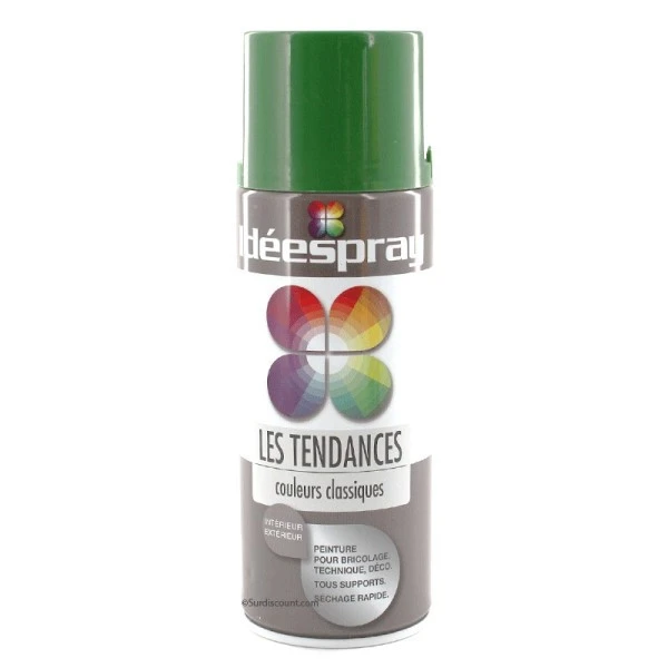 Sinto Ideespray Peinture DecoSpray Bombe De Peinture - Vert Foncé - Sinto 3 Sinto Ideespray Peinture DecoSpray Bombe De Peinture - Vert Foncé - Sinto