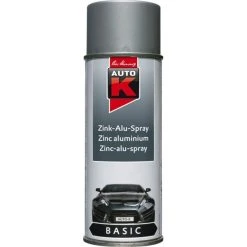 Accessoires Bombes De Peinture Bombe De Peinture Zinc Alu Carrosserie Voiture Auto K 400ml