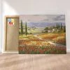 Peinture Par Numéros Peinture Numéro Champs De Pavots 1 Peinture Par Numéros Peinture Numéro Champs De Pavots -Creavea Shop champs de pavots p