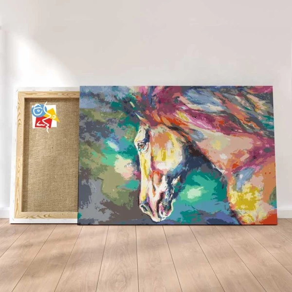 Peinture Par Numéros Peinture Numéro Cheval Alezan 3 Peinture Par Numéros Peinture Numéro Cheval Alezan