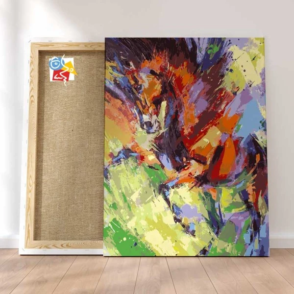 Peinture Par Numéros Peinture Numéro Cheval Cabré Coloré 3 Peinture Par Numéros Peinture Numéro Cheval Cabré Coloré