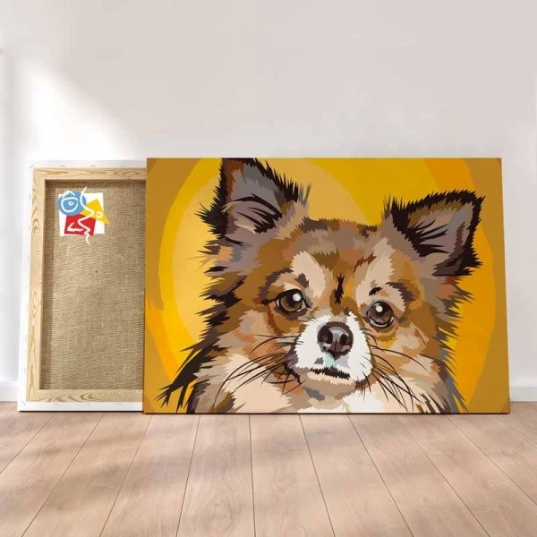 Peinture Par Numéros Peinture Numéro Chihuahua 3 Peinture Par Numéros Peinture Numéro Chihuahua