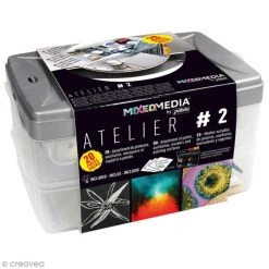 Kit Peinture Coffret Atelier Mixed Media N°2 Pébéo - 20 Pcs