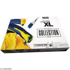 Pébéo Kit Peinture Coffret Collection Box - Peinture à L'huile Pebeo - 23 Pcs