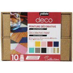 Peinture Acrylique Pébéo Déco Coffret Collection Pébéo - Peinture Décorative