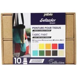 Peinture Tissu Setacolor Coffret Collection Pébéo - Peinture Sur Tissu N°2