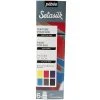 Peinture Tissu Setacolor Coffret D'initiation Pébéo - Peinture Sur Soie - 6 X 20 Ml -Creavea Shop coffret dinitiation pebeo peinture sur soie 6 x 20 ml p