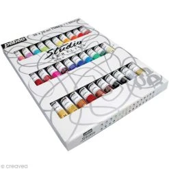 Peinture Acrylique Pébéo Studio Coffret Peinture Acrylique - Pébéo Studio Acrylic 20 Ml- 30 Tubes