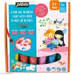 Gouache Tube Coffret Peinture Découverte - Prima Color Pébéo - Girly