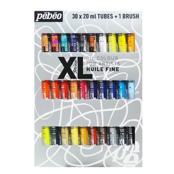 Kit Peinture Coffret Peinture Huile Fine Studio XL Pébéo - 30 X 20 Ml 5 Kit Peinture Coffret Peinture Huile Fine Studio XL Pébéo - 30 X 20 Ml – Image 3