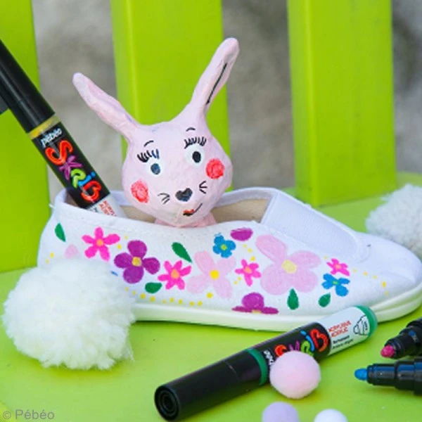 Pébéo Feutre Multisupports Coffret Skrib Marqueur Peinture Acrylique - Perle - 4 Marqueurs 8 Pébéo Feutre Multisupports Coffret Skrib Marqueur Peinture Acrylique - Perle - 4 Marqueurs – Image 6