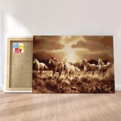 Peinture Par Numéros Peinture Numéro Course Du Désert