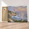 Peinture Par Numéros Peinture Numéro Crépuscule Sur Le Phare 1 Peinture Par Numéros Peinture Numéro Crépuscule Sur Le Phare -Creavea Shop crepuscule sur le phare p