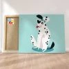 Peinture Par Numéros Peinture Numéro Dalmatien Assis