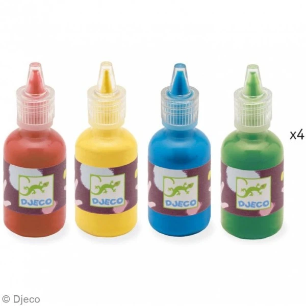 Défilé multicolore Djeco - Peindre avec des billes Kit Peinture Défilé Multicolore Djeco - Peindre Avec Des Billes -Creavea Shop defile multicolore djeco peindre avec des billes p 3