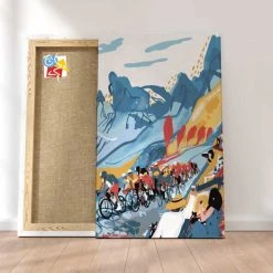 Peinture Par Numéros Peinture Numéro En Avant Pour Le Tour De France