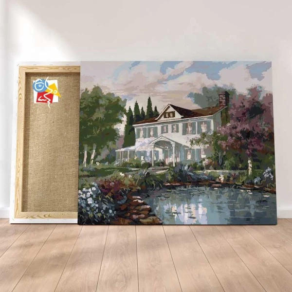 Peinture Par Numéros Peinture Numéro Étang Ornemental 3 Peinture Par Numéros Peinture Numéro Étang Ornemental