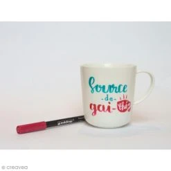 Creavea Shop -Creavea Shop feutres porcelaine edding 4200 camaieu rouge 6 feutres p 2