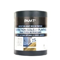 Peinture DecoSpray Film Plastique De Protection A Bords Adhesifs Sols - Plinthes Amt Ro29