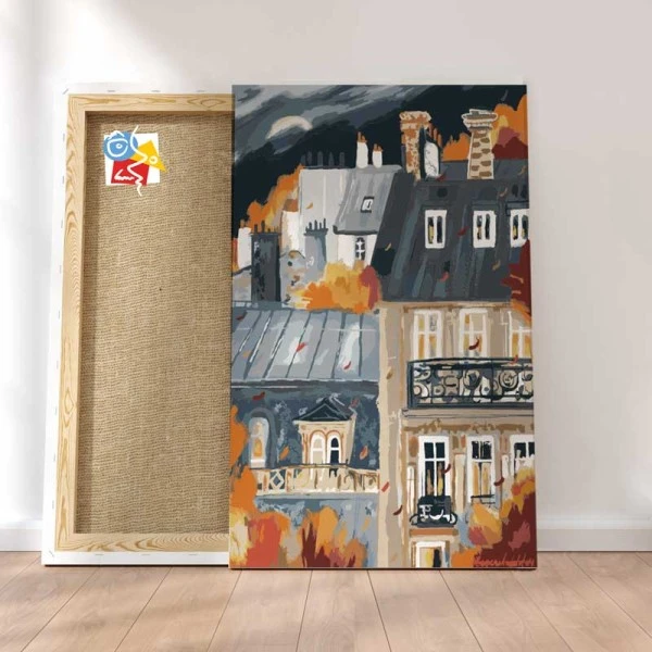 Peinture Par Numéros Peinture Numéro Fin De Journée Parisienne 3 Peinture Par Numéros Peinture Numéro Fin De Journée Parisienne