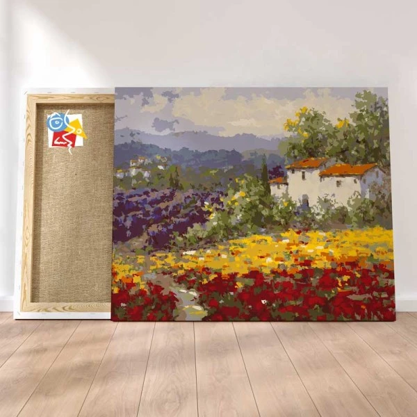 Peinture Par Numéros Peinture Numéro Fleurs Du Pays Ii 3 Peinture Par Numéros Peinture Numéro Fleurs Du Pays Ii