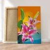 Peinture Par Numéros Peinture Numéro Fleurs Tropicales -Creavea Shop fleurs tropicales p