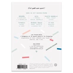 FRENCH'KITS Kit Peinture French Kits Aquarelle - Bleu Eucalyptus -Creavea Shop french kits aquarelle bleu eucalyptus p 4