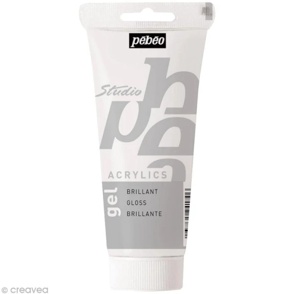 Gel Brillant Pébéo Studio 100 ml Medium Peinture Gel Brillant Pébéo Studio 100 Ml -Creavea Shop gel brillant pebeo studio 100 ml p