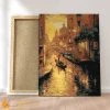 Peinture Par Numéros Peinture Numéro Gondole Au Coucher De Soleil, Venise